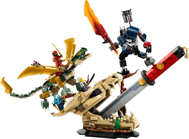 LEGO set 71871 Battle at the Dragon's Blade - giveaway prize
